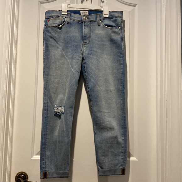 Hudson Super Skinny Cuffed Crop Jean 30 - Picture 5 of 11